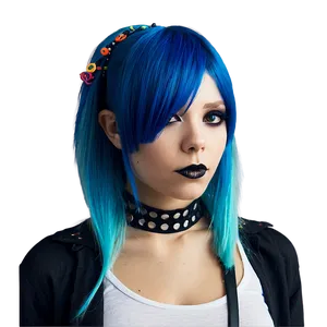 Emo Hair For Halloween PNG 23