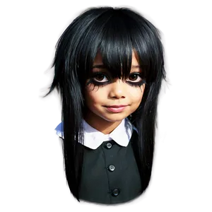 Emo Hair For Halloween PNG Aka PNG