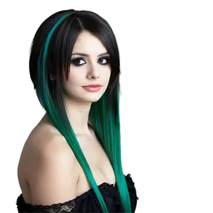 Emo Hair For Prom Png Cok PNG image