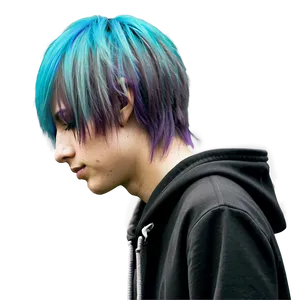 Emo Hair Style Png 84 PNG image