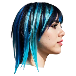 Emo Hair Undercut Style PNG Xoo52 PNG