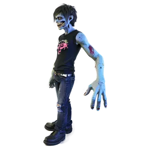 Emo Zombie Shirt Png 45 PNG image