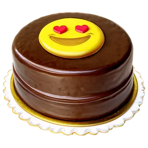 Emoji Cake Design PNG Lnh
