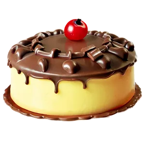 Emoji Chocolate Cake PNG Oxp4