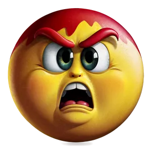 Emoji Face Feeling Angry Png 05252024 PNG image