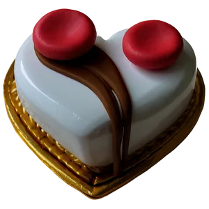 Emoji Heart Cake PNG Dbe