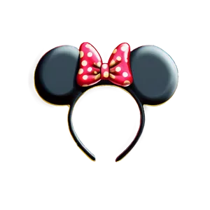 Emoji Minnie Mouse Ears PNG 06132024 PNG