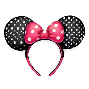 Emoji Minnie Mouse Ears PNG Fgx