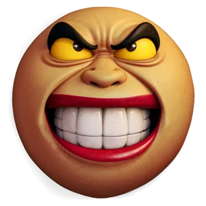 Emoji Showing Anger PNG Fuk35 PNG