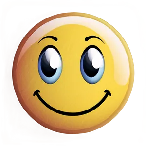 Emoji Smiley Face Sticker Png 06272024 PNG image