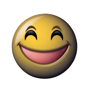 Emoji With A Shy Smile PNG 05242024