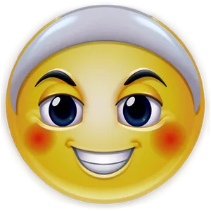 Emoji With A Shy Smile PNG Oxl52