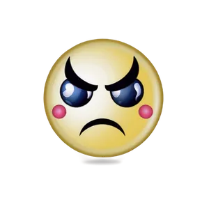 Emoji With Angry Face PNG 85 PNG