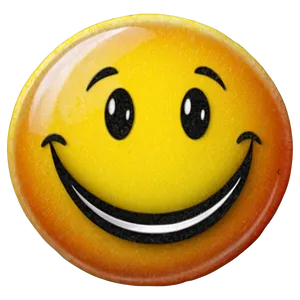 Emoji With Smiling Eyes PNG Aos