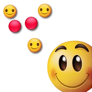 Emoji With Smiling Eyes PNG Ygs51