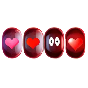 Emotive Red Heart Emoji PNG 73 PNG