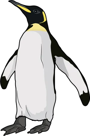 Emperor Penguin Illustration PNG image