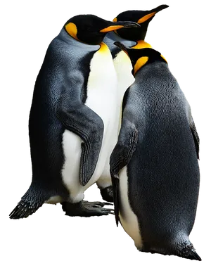 Emperor Penguins Bonding