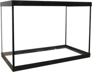 Empty Aquarium Tank PNG image