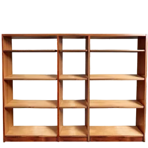 Empty Bookshelf For Classroom PNG Ben16 PNG