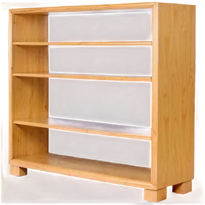 Empty Bookshelf In Room PNG Hrl86 PNG