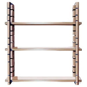 Empty Bookshelf Template PNG 21 PNG