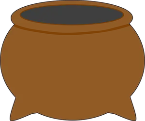 Empty Cauldron Clipart PNG image