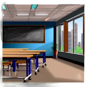 Empty Classroom PNG Kwi44
