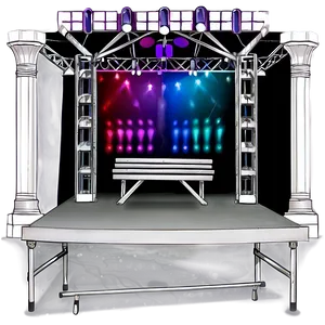 Empty Concert Stage Png 41 PNG image