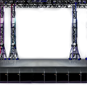 Empty Concert Stage PNG 76