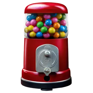 Empty Gumball Machine PNG 06292024