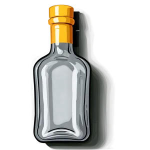 Empty Liquor Bottle For Diy Projects Png 17 PNG image