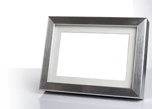 Empty Picture Frameon Table PNG image