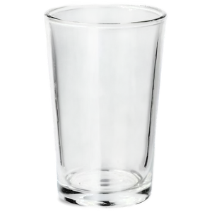 Empty Pint Glass Illustration Png 06282024 PNG image