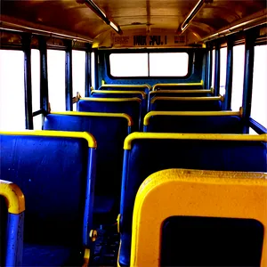 Empty School Bus Interior Png Gar85 PNG image