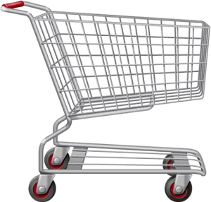 Empty Shopping Cart Isolated PNG image