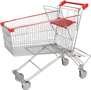 Empty Shopping Cart Isolated PNG image