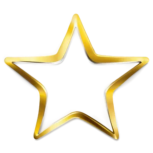 Empty Star Outline PNG 05252024 PNG