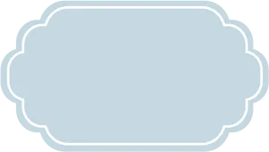 Empty Text Bubble Graphic PNG