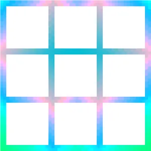 Empty Tic Tac Toe Board PNG image