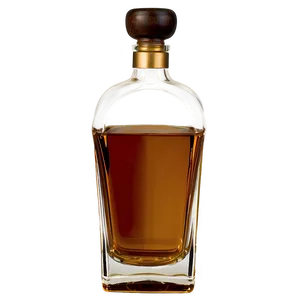 Empty Whiskey Bottle Png 50 PNG image