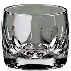 Empty Whiskey Glass Png 06132024 PNG image