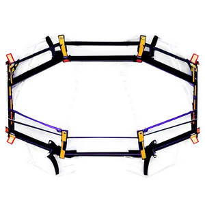 Empty Wrestling Ring Background PNG 06202024 PNG