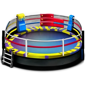 Empty Wrestling Ring Background PNG 06202024 PNG