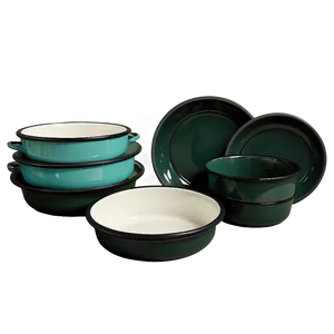 Enamel Camping Dinnerware PNG Elm64 PNG