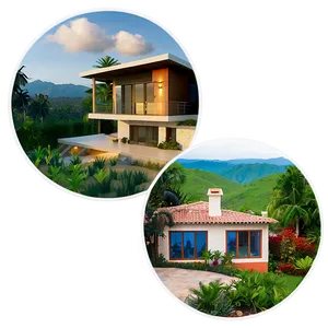 Encanto House And Nature Png 90 PNG image