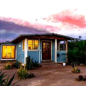 Encanto House At Twilight Png Bfo PNG image