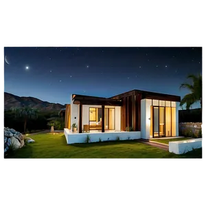 Encanto House Under Moonlight Png 06122024 PNG image