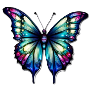 Enchanted 3d Butterfly PNG Pnk