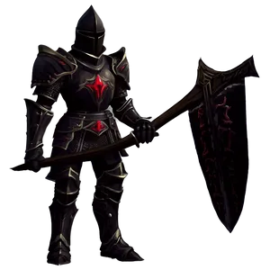 Enchanted Black Knight Png Dhp14 PNG image